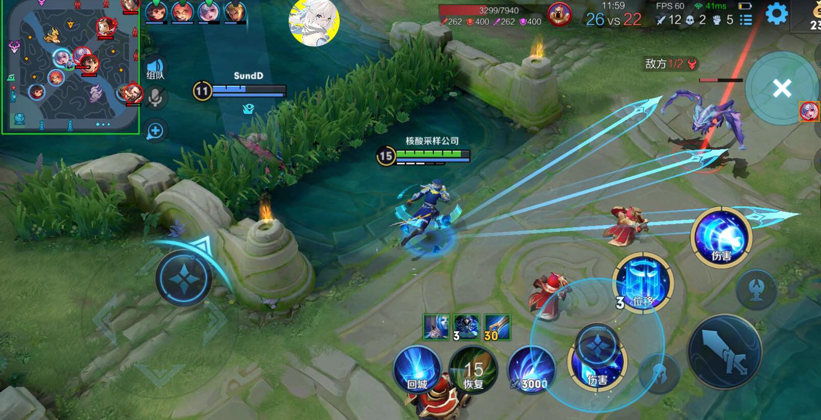 王者荣耀《赫兹内部》辅助